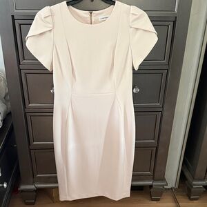 Calvin Klein Blush Midi Dress